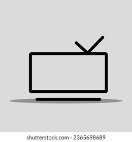 TV vector icon png image