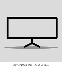 TV vector icon png image