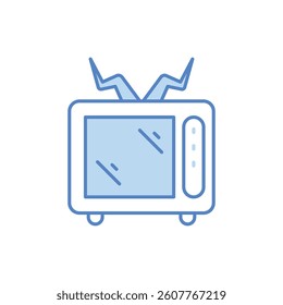 Tv vector icon stock illustration