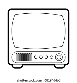 tv vector illustration