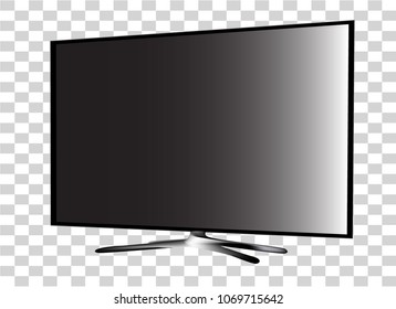 Tv vector illustration on a transparent background