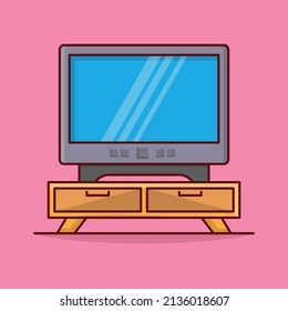 tv Vector illustration on a transparent background. Premium quality symmbols. Vector line flat icons for concept and graphic design. 