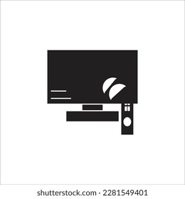 tv vector line new icon