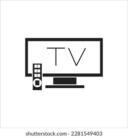 tv vector line new icon