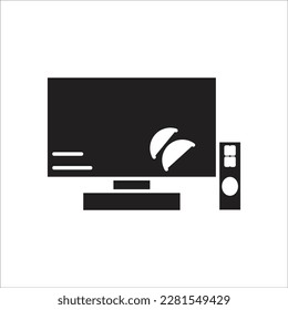 tv vector line new icon