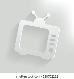 TV,clean vector
