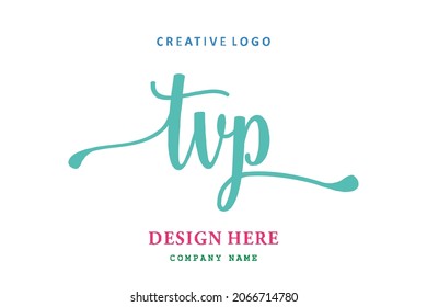 TVP lettering logo is simple, easy to understand and authoritative