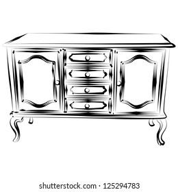 TV-set in modern stylish home interior