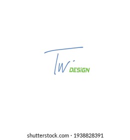 Logotipo manuscrito de dos marcas para la identidad