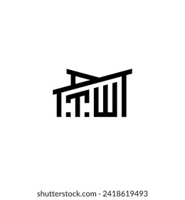 TW Initial Letter in Real Estate Logo concept.eps TW Initial Letter in Real Estate Logo concept