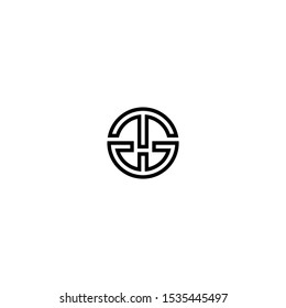 tw letter vector logo abstract