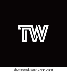 1,111 Tw monogram Images, Stock Photos & Vectors | Shutterstock