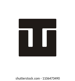 TW pr WT letter square vector logo