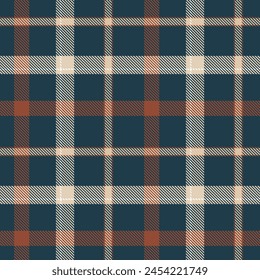 Tweed check plaid pattern for dress, jacket, coat, skirt, scarf. Seamless small pixel textured multicolored Houndstooth tartan background A modern spring autumn winter fashion fabric print.