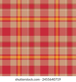 Tweed check plaid pattern for dress, jacket, coat, skirt, scarf. Seamless small pixel textured multicolored Houndstooth tartan background A modern spring autumn winter fashion fabric print.