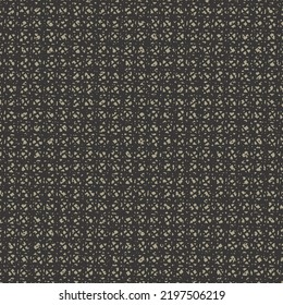 Tweed fabric of low quality. Rough mesh background. Old cloth. Abstract vector. Seamless pattern.