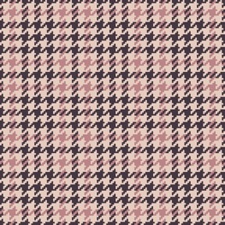 Tweed Pattern For Autumn Winter In Brown, Pink, Beige. Seamless Houndstooth Tartan Check Plaid Background Vector For Dress, Coat, Jacket, Skirt, Scarf, Other Modern Fashion Textile Print.