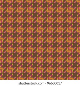 Tweed Texture in Orange seamless pattern. Colors are grouped for easy editing.