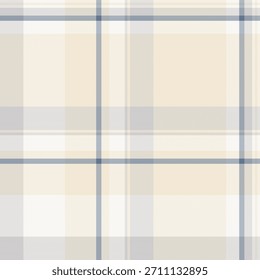 Tweed textura a cuadros sin fisuras, estera patrón de verificación de fondo. Tejido Dogtooth textil tartán de Vector en paleta de colores claros y blancos.