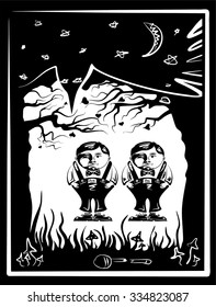 Tweedledum and Tweedledee
