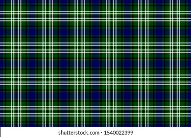 Tweedside District Tartan. Seamless rectangle pattern for fabric, kilts, skirts, plaids