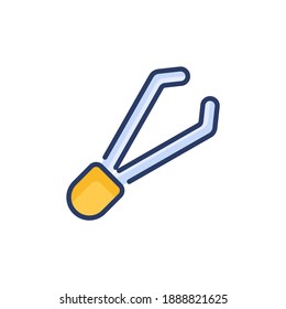 
Tweezer icon in vector. Logotype