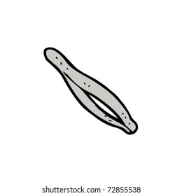 tweezers cartoon