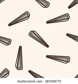 Tweezers , cartoon seamless pattern background