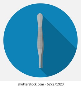 tweezers icon.