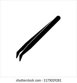 Tweezers Icon, Design Vector Art Illustration