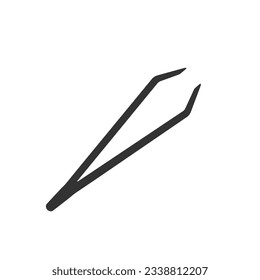 Tweezers icon. Elements of beauty saloon icon. Premium quality graphic design