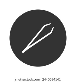 Tweezers icon. Elements of beauty saloon icon. Premium quality graphic design