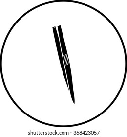 tweezers symbol