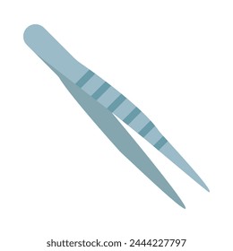 Tweezers Vector Flat Icon Design