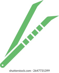 Ícone do vetor de pinças. Pode ser usado para impressão, aplicativos móveis e da Web.