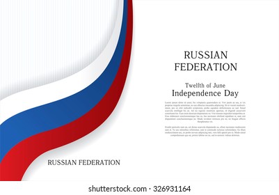 Twelfth of June. Independence day of Russian Federation