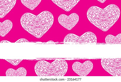 Twelve beautiful hearts for vector illustration
