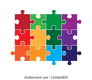 Twelve Part Puzzle Image