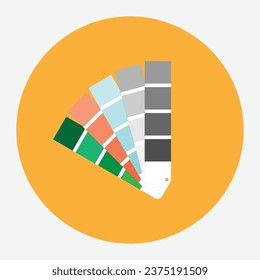 Twelve part RYB (red, yellow, blue; this color system is used by artists) color wheel