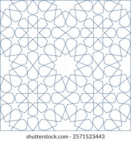 Twelve Point Star Pattern Design