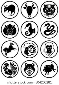 Twelve Signs of the Chinese Zodiac