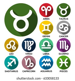 twelve symbols of the zodiac sign