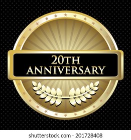 Twentieth Anniversary Emblem