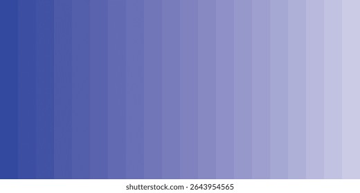 Twenty different shades of blue color palette.