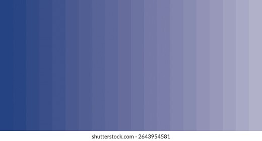 Twenty different shades of blue color palette.