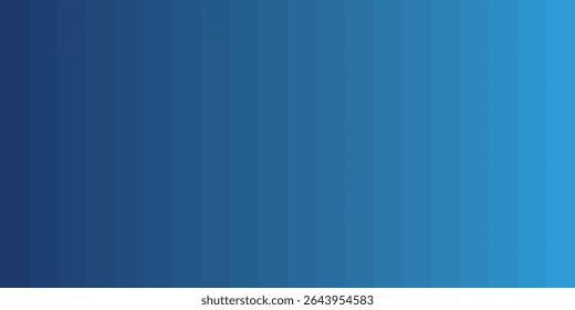 Twenty different shades of blue color palette.