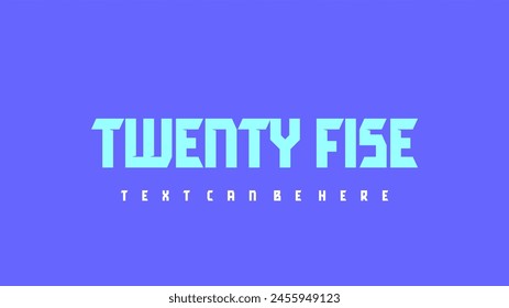 Twenty Five Vector - Text Artwork Vector