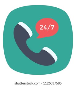 Twenty four hours available for customer support, helpline 