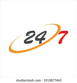 twenty four hours icon,
24 hours vector icon 