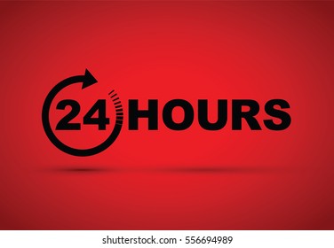 twenty four hours icon
